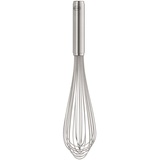 Rösle Schlagbesen Classic, hochwertiges Rührgerät mit stabilem Rundgriff, Gastronomie, Edelstahl 18/10, spülmaschinengeeignet, Länge 35 cm, Silberfarben