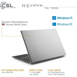 CSL R'Evolve C15 v3 15,6'' Intel N200 8 GB RAM 500 GB SSD Win11 Home