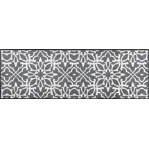 Wash+Dry Wash & Dry Fußmatte Decorada 60 x 180 cm Polyamid Grau