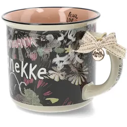 Schwarzer Tasse Anekke Aus Porzellan, universal