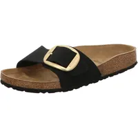 Birkenstock Madrid Big Buckle Nubukleder schwarz 40