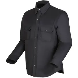Modeka Colden Motorrad Hemd Schwarz XXL