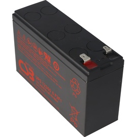 CSB Battery CSB-UPS123606 12 Volt 7 Ah AGM Bleiakku 360Wh, 151x51x98,3mm Faston 4,8 und 6,3mm Hochstromfest