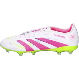 adidas Predator Pro FG Herren Cloud White/Lucid Pink/Lucid Lemon 43 1/3