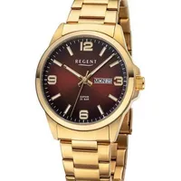 REGENT - F-1530 - Armbanduhr - Herren - Goldfarben
