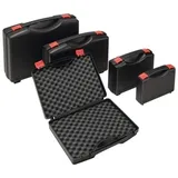 Wag Kunststoffkoffer L340xB275xH83 mm PP 1 Griff - TEKNO 2007 SCHW/ROT