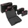 Wag Kunststoffkoffer L340xB275xH83 mm PP 1 Griff - TEKNO 2007 SCHW/ROT