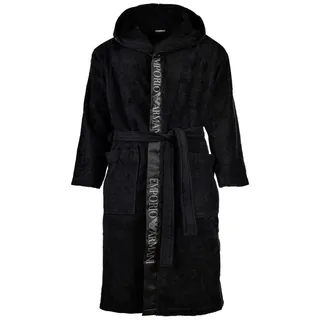 Emporio Armani Bademantel Schwarz M