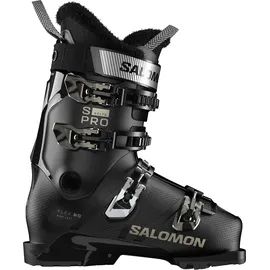 Salomon S/pro Delta 80 W Gw Damen Skischuhe Schwarz/Bronze 26,0