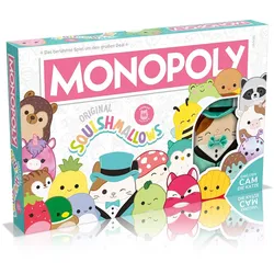 Monopoly - Squishmallows Gesellschaftsspiel Brettspiel Spiel