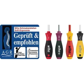 Wiha SoftFinish® Torx Schraubendrehersatz 362 K6 SO 6-tlg.TORX® Mehrkomponentengriffen