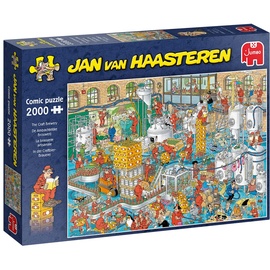 JUMBO Spiele Jan van Haasteren Kraftbierbrauerei - Puzzle 2000 Teile