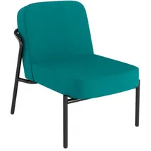 medso powered by paperflow Sessel MEDSO S Rund blau schwarz Stoff, 1 St.