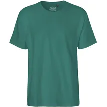kompatible Ware Neutral Schweres Herren Bio T-Shirt \O60001\" teal S