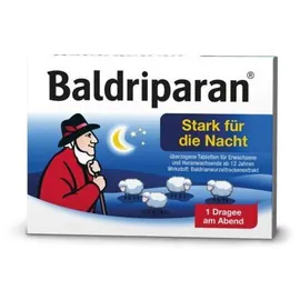 PharmaSGP GmbH Baldriparan Stark für die Nacht überzogene Tabletten 30 St.