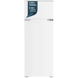 Homex CFB2051E Einbau-Kühlgefrierkombination (205 l, 1450 mm hoch, Weiß)