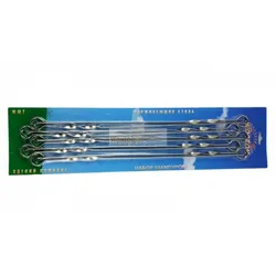 Schaschlik Spieße 60 cm Edelstahl 10er Pack 2mm