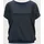 Madeleine Blusenshirt Glänzendes Oberteil Blau 42