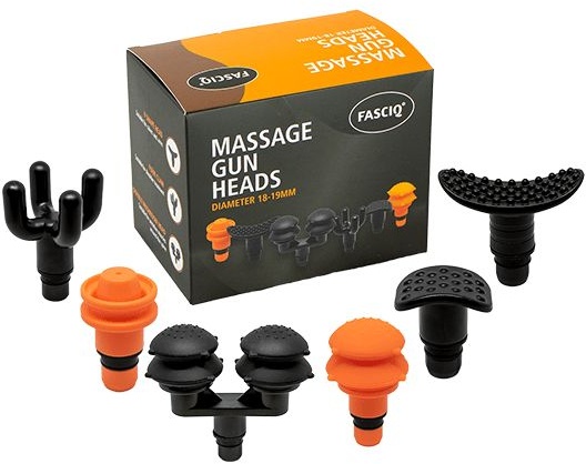 Fasciq® Massageköpfe für MassagePistole 6 St