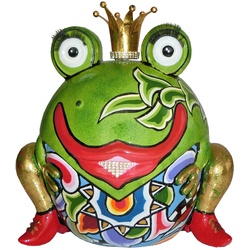 Toms Company Deko-Frosch König Marvin Stein, Marmor, Granit Gold