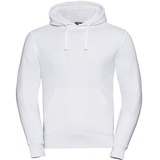 RUSSELL Hooded Sweat white, XS