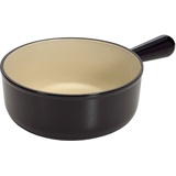 Le Creuset Caquelon 18 cm Schwarz