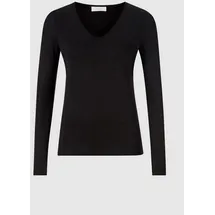 RICH & ROYAL Langarmshirt Schwarz XS