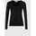 RICH & ROYAL Langarmshirt Schwarz XS