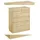 Erst-Holz Sideboard 90,5 x 13 cm Braun