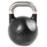 Olive Competitive 8kg Kettlebell - Black - 8 kg