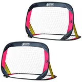 Best Sporting Fußballtor Pop-Up Gold/Rot/Schwarz 11090