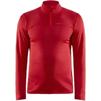 Craft Core Gain Midlayer 1/2-Zip Langarmshirt Herren 430000 bright red XXL