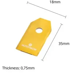 Automower Messer (9 Stück) - Blisterpack Gold