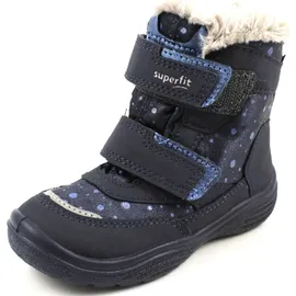 superfit Crystal Schneestiefel Blau/Hellgrau 28