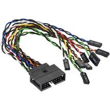 Supermicro Internes Frontpanel Switch-Kabel CBL-0084L: (15cm)