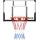 Vevor Basketballkorb Schwarz 111,76 x 100 cm