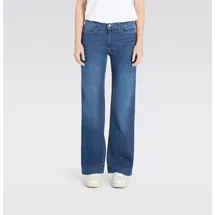 MAC Jeans Five-Pocket-Jeans Wide Authentic Fashion Blue Washed 34/34