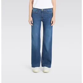 MAC Jeans Five-Pocket-Jeans Wide Authentic Fashion Blue Washed 34/34