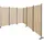 Quick Star Paravent 3/4/6 Teilig beige 340 cm x 170 cm x 22 cm