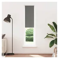 VidaXL Verdunkelungsrollo Grau 60x230 cm Stoffbreite 55,7 cm Polyester