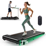 ORISYN Walking Pad Laufband für Zuhause mit 7% Steigung, Laufbänder mit 2.25HP Motor u. 1-6 km/h Geschwindigkeit, 7-lagige Lauffläche, Keine Aufbau Erforderlich