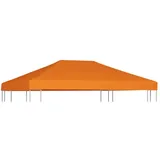 HIGSOSE Pavillondach 310 g/m2 4x3 m Orange Ersatzdach Pavillon Pavillon Zubehör Pavillondach Wasserdicht Stabil Winterfest Dach für Pavillon Gartenpavillon Abdeckung