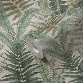 Living Walls Famous Garden Vliestapete 32 cm x 10 m 1 St beige/braun/grün