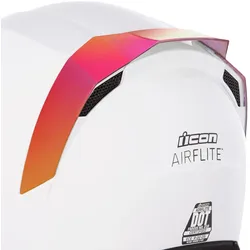 Icon Airflite Heckspoiler verspiegelt, rot für Männer