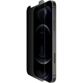 Belkin ScreenForce Tempered Glass Privacy Anti-Microbial Screen Protector für Apple iPhone 12/12 Pro (OVA029zz)
