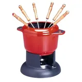 Riess-Ambiente Invicta Standard rubinrot fondue set 1003034
