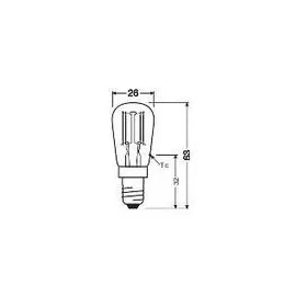LEDVANCE LED-Lampe 4099854066108 1,3W E14 warmweiß 1 St.