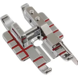 Husqvarna Viking Verstellbarer 1/4" Patchworkfuß mit Führung für IDF-System