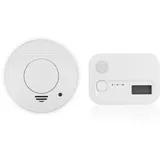 smartwares FSE-19204 Rauchwarn- und Kohlenmonoxidmelder batteriebetrieben detektiert Rauch, Kohlenmonoxid