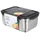 Lock & Lock Frischhaltedose Edelstahl silber 26,5 × 18,5 × 11 cm 3,6 l